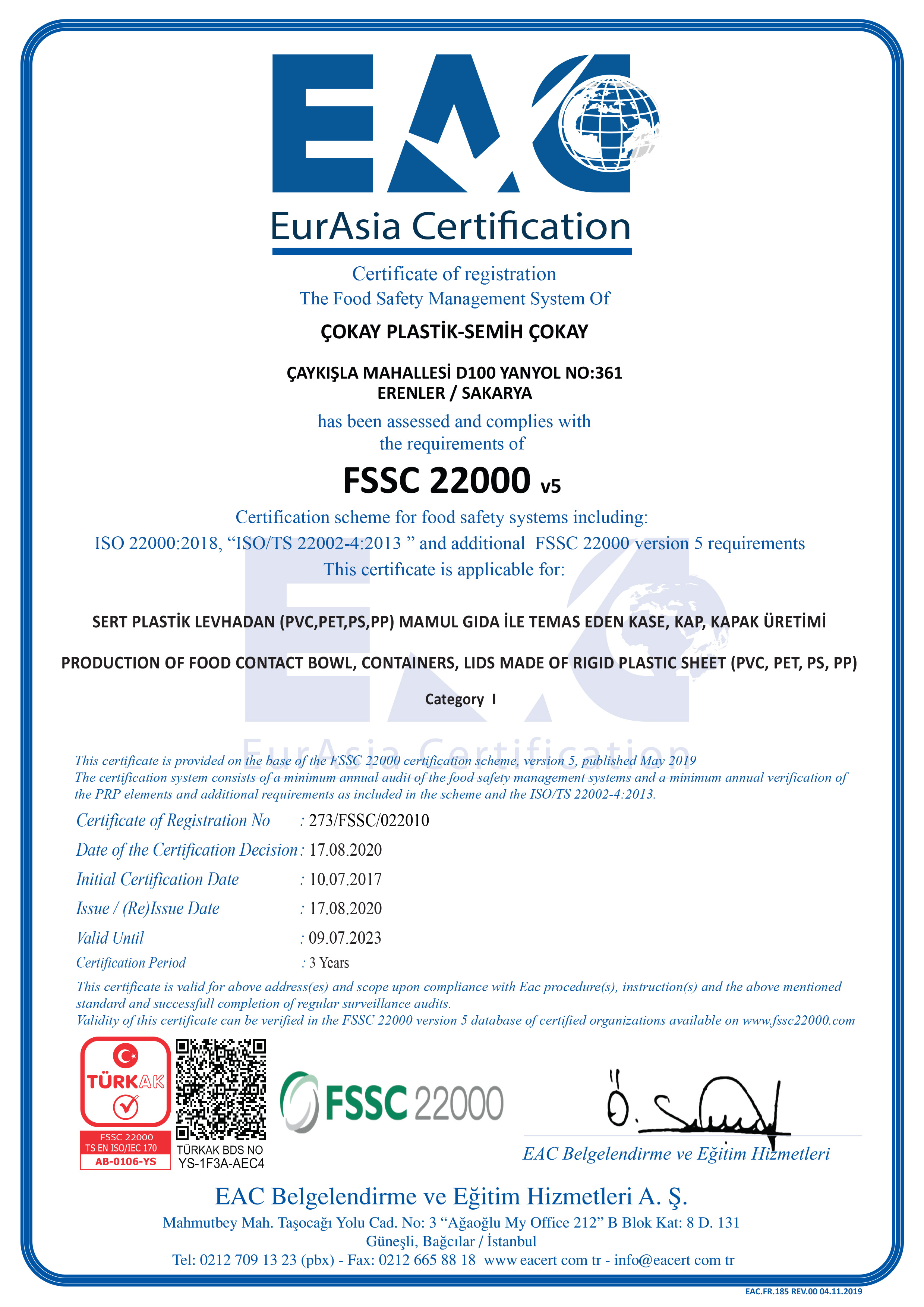 FSSC 22000